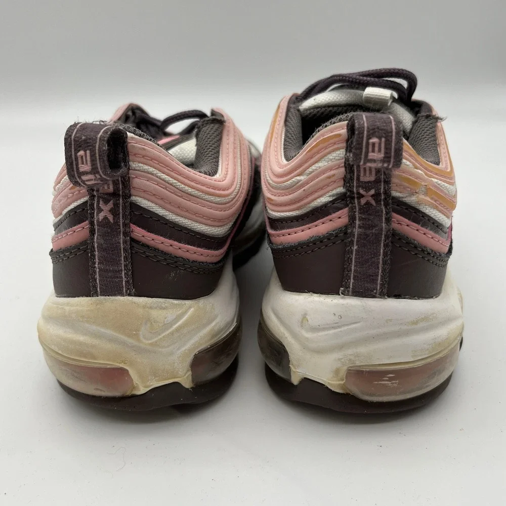Nike Air Max‎ 97 Womens Brown Pink White Sneakers DQ8996-200 5.5Y